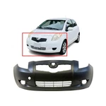 Front Bumper Cover Fascia For 2006 2007 2008 Toyota Yaris Hatchback Primed. Fixed Price $148.09.