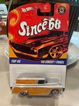 2008 Hot Wheels Since 68-TOP 8/40 '55 Chevy Panel Silver W/red Line CHROME5SP. Fixed Price $19.99.