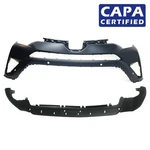 Front Bumper Cover Kit For 2016-2018 Toyota RAV4 W/park Hls TO1014106 Capa. Fixed Price $372.45.