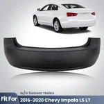 For 2016 2017 2018 2019 2020 Chevy Impala Ls Lt Rear Bumper W/o Sensor Holes. Fixed Price $265.00.
