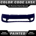 New Painted *LH5X Night Blue* Front Bumper Cover For 2012-2015 Volkswagen Passat. Fixed Price $390.99.