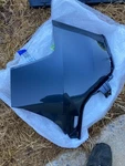 Tesla Model Rear Upper Fascia Base Right Stealth Grey 2026 2013446-SG-F. Fixed Price $650.00.