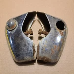 Vintage 60'S Studebaker Lark Rear Bumper Guards Pair, Rusty. Fixed Price $20.00.