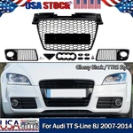 For Audi S-line 2007-14 Grille Ttrs Look Honeycomb Mesh Fog Light Cover. Fixed Price $189.99.