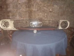 1965 Mustang Grille With And Headlight Buckets, Full Assembly. Fixed Price $800.00.