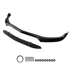 Bumper Lip Spoiler Kit For Mercedes W205 C63 Amg 15-21 Sedan Wagon Gloss Black. Fixed Price $105.84.