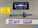 Oem 1969 1970 Cadillac Deville Trunk Lock Rod Shaft With Coupling. Fixed Price $199.99.