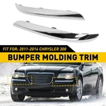 Molding Bumper Trim 2011-2014 For Chrysler 300 Accent Front Chrome 68127941AB. Fixed Price $8.54.