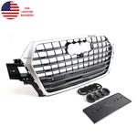 Replacement For 2016-2019 SQ7 Front Bumper Cover Center Grille Assembly. Fixed Price $391.31.