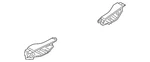 Genuine Nissan Bumper Cover Bracket 85042-1FA0A. Fixed Price $128.92.