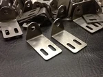 Aircooled Bus Rear Seat Support Brackets 55-79 Stainless Steel Prt# 221885595. Fixed Price $14.00.