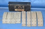 Nos 1940-1957 Buick Wheel Drum Brake Lining Set Gm 1388806 2-1/4" Wide Oem. Fixed Price $72.25.