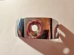 Mercedes W116 Chrome Clasp Cover Rear Bumper New Nos 1168850023. Fixed Price $23.27.