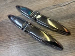 1936 1937 1938 Dodge Desoto Plymouth Nos Mopar Chrome Trunk Lid Hinges 706411/12. Fixed Price $95.00.
