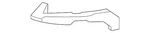 Genuine Acura Beam Front Bumper (upper) 71140-TK4-A00. Fixed Price $36.56.