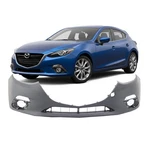 Bumper Cover For 2014 2015 2016 Mazda 3 Sport Sedan Hatchback Front Primed. Fixed Price $88.85.