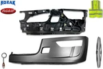 Peterbilt 579 2022+ Bumper Corner With Fog Hole & Inner Reinforcement, Set, Left. Fixed Price $599.99.
