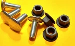 Nos Mopar Bumper Bolts / Nut 8-PC Kit Plymouth Dodge Duster Cuda Belvedere. Fixed Price $15.28.