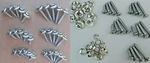 (40PCS) Chrome Restoration Screw Kit For Mopar Body Cuda Dart Duster Etc. Fixed Price $38.00.