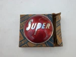 Buick 1328645 1946; Super Monogram; Upper Rear Bumper Guard. Fixed Price $110.00.