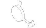 Genuine Mazda Tow Bracket Cover C237-50-A11A-BB. Fixed Price $23.71.