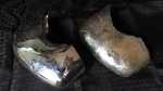 1962-66 Studebaker License Bumper Guard Set 1562868 Chrome Pair Lark Plate. Fixed Price $24.68.