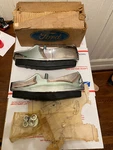 Nos 1970 Ford Galaxie Xl Ltd Rear Bumper Guards D0AZ-17984-A. Fixed Price $169.96.