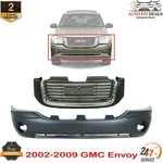 Front Bumper Cover Primed + Grille Assembly For 2002-2009 Gmc Envoy. Fixed Price $399.93.