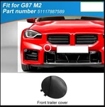 Front Bumper Tow Eye Hook Cap Cover For Bmw G87 M2 Sport Series 51117887589. Fixed Price $35.00.