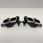 15-21 Mercedes C63 Amg W205 Rear Exhaust Muffler Tip Left Right Pair Chrome Oem. Fixed Price $332.49.