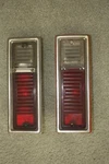 1968-1969 Nova Rear Tail Lights Lh Rh Set Pair Oem. Fixed Price $165.00.