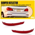Lh+rh Rear Bumper Reflector For Mercedes-benz Gl-class X166 GL350 GL450 13-16 Y. Fixed Price $29.44.