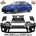 Front Bumper Cover Primed & Grille Kit For 2014-2016 Lexus IS250 IS350 Sport. Fixed Price $429.99.