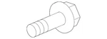 Genuine Mitsubishi Bumper Cover Screw MU000716. Fixed Price $5.21.