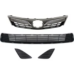Grille Assembly For 2012-2014 Toyota Camry With Bumper And Fog Lamp Covers. Fixed Price $92.51.