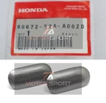 Genuine For Honda S2000 License Plate Bumper Caps Set NH630M Silvertone Metallic. Fixed Price $32.90.