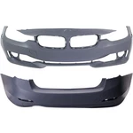 Bumper Covers Facias Set Of Front & Rear For Sedan Bmw 320I Xdrive Pair. Fixed Price $291.14.