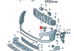Audi Q8 4MN Front Right Dummy Cover 4M8807752AY9B New. Fixed Price $64.72.