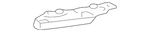 Genuine Volkswagen Side Bracket 3CN-807-050. Fixed Price $16.35.