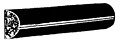 Crl AV4737 3/8" Half Round Foam Door Weatherstrip Black. Fixed Price $106.18.