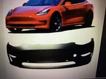 Tesla Model 2017-2023 New Oem Quality Front Bumper Replacement. Fixed Price $194.00.