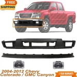 Front Bumper Cover & Fog Lights Kit For 2004-2012 Chevy Colorado / Gmc Canyon. Fixed Price $198.59.