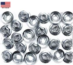Emblem & Trim Thread Cutting Pal Nuts Fit 1/4" Stud 7/16 Hex (QTY-25). Fixed Price $12.50.