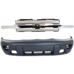 Front Grille Set For 2002-2005 Chevrolet Trailblazer Ls Ltz. Fixed Price $676.90.