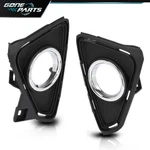 Front Bumper Fog Light Cover Bezel Left+right Side Fit For 2016-2018 Toyota RAV4. Fixed Price $24.52.
