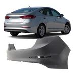 Primed Rear Bumper Cover Fascia For 2017 2018 Hyundai Elantra Sedan. Fixed Price $158.56.