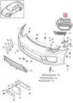 Genuine Porsche Panamera Retaining Frame Left Black 970505663011E0. Fixed Price $79.46.