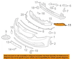 Genuine Front Bumper Fog Cover Lh Side Oem Kia Forte Sedan 2014-16 86563A7000. Fixed Price $14.41.
