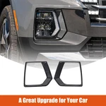Abs Carbon Fiber Front Bumper Fog Light Cover For Hyundai Santa Cruz 2022-25 Us. Fixed Price $40.99.