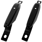 1967 1968 Mustang Rear Bumper Gard Black Metal New Dii 3640C. Fixed Price $61.95.